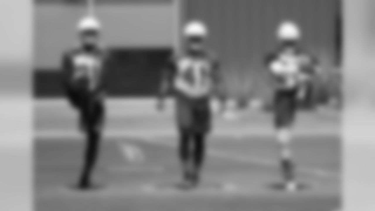 DBs Patrick Peterson, Antoine Bethea and Budda Baker