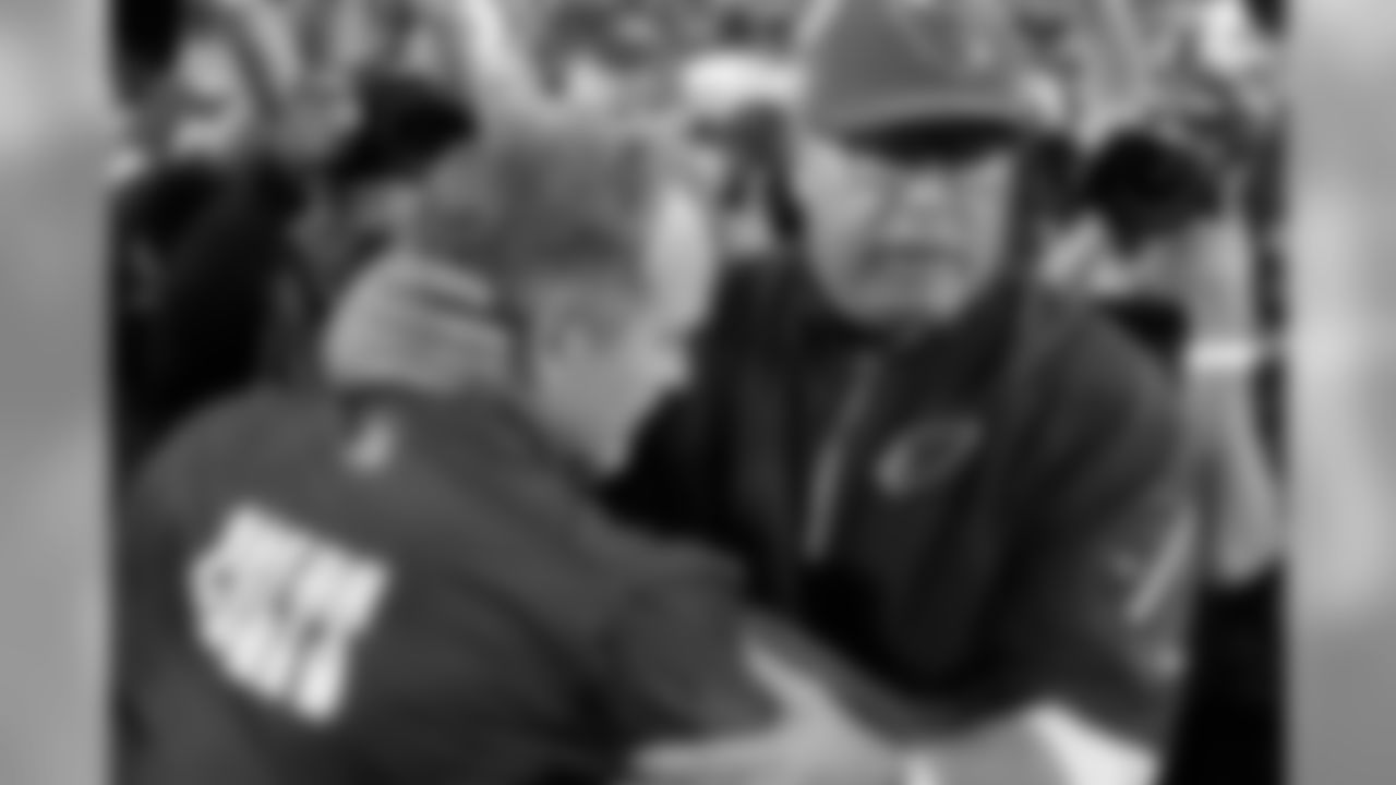 With Colts coach Chuck Pagano in 2013