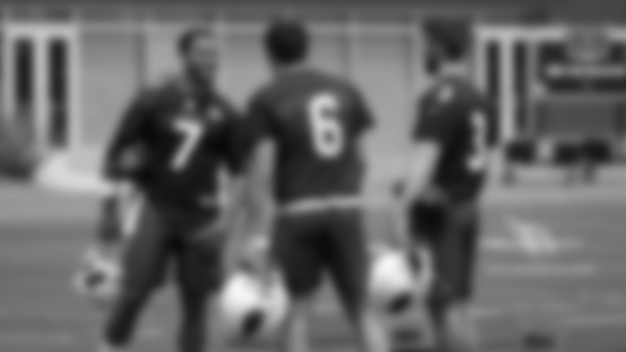 QBs Brett Hundley, Charles Kanoff and Josh Rosen.