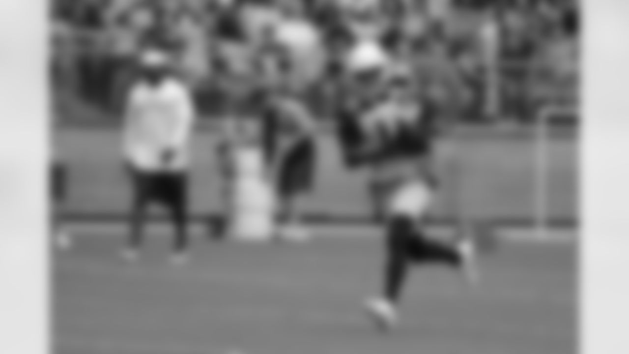 WR Larry Fitzgerald after a catch
