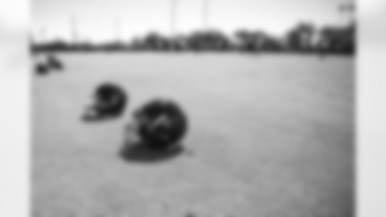 The alternate helmets during practice at the Dignity Health Sports Complex on Wednesday, October 5, 2022 in Tempe, AZ.