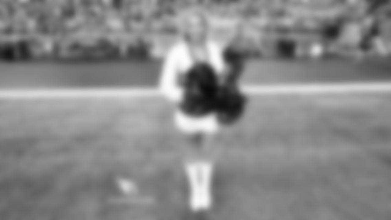 Images of the Cardinals cheerleaders during the Week 14 matchup against Detroit