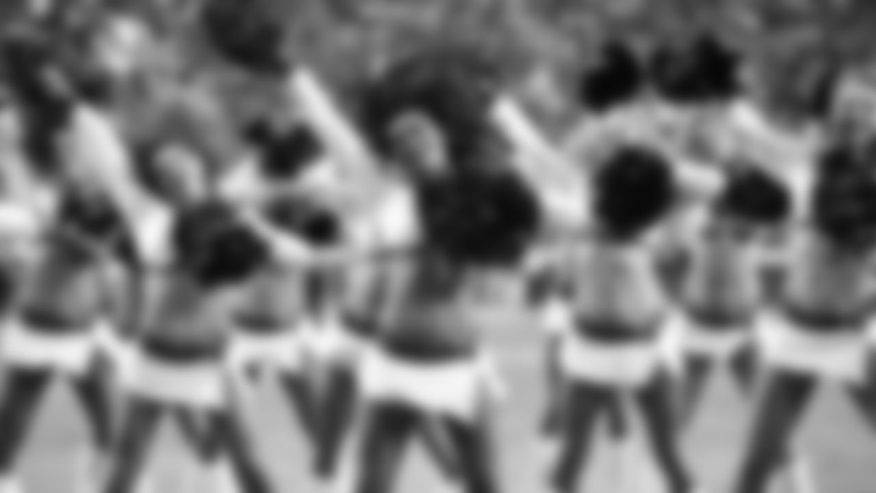 Images of the Cardinals cheerleaders during the Week 14 matchup against Detroit