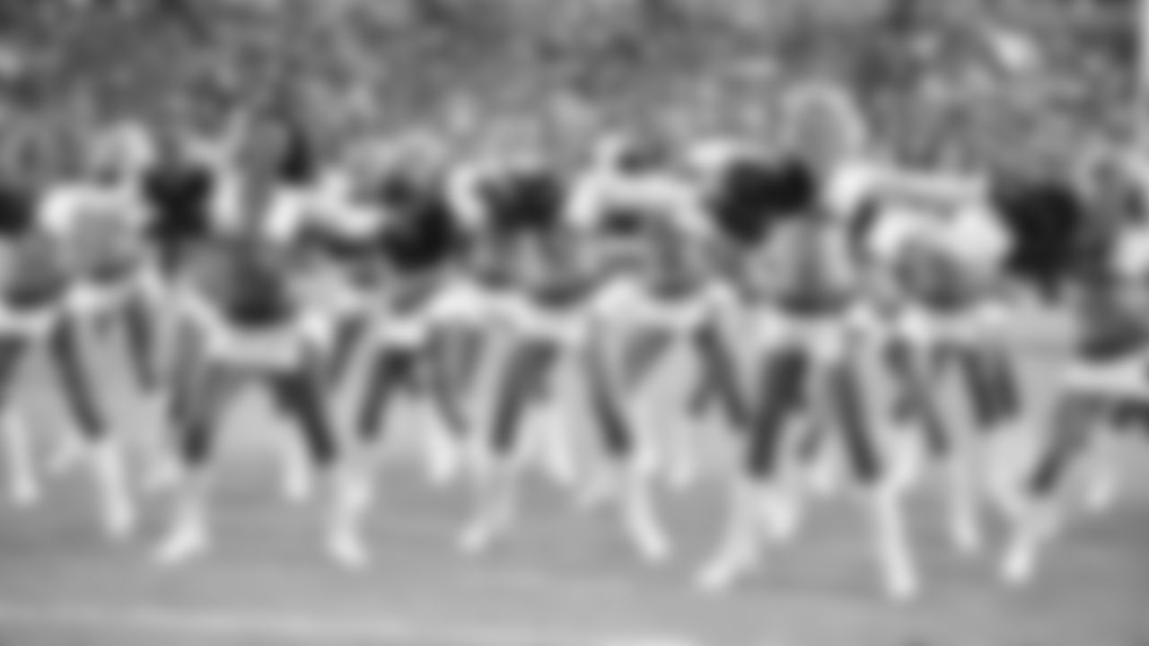Images of the Cardinals cheerleaders during the Week 14 matchup against Detroit