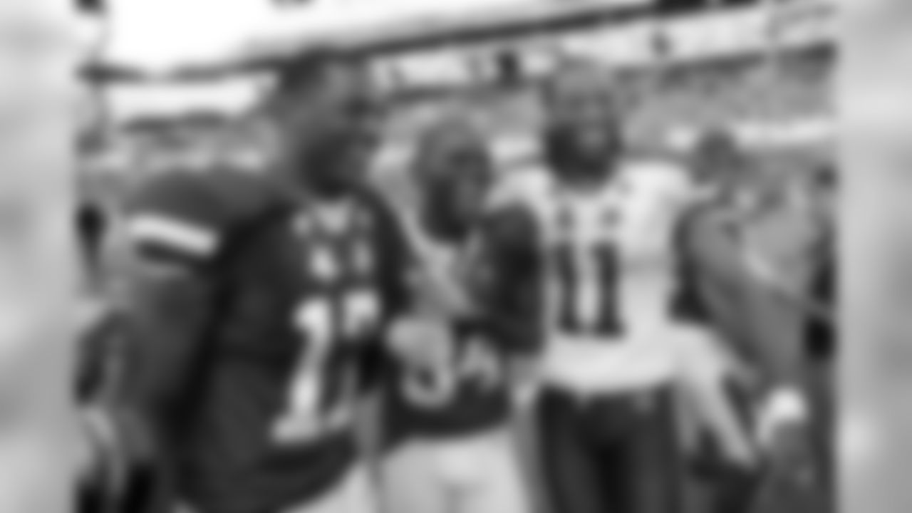 Steelers WRs Mike Wallace and Antonio Brown with Fitz