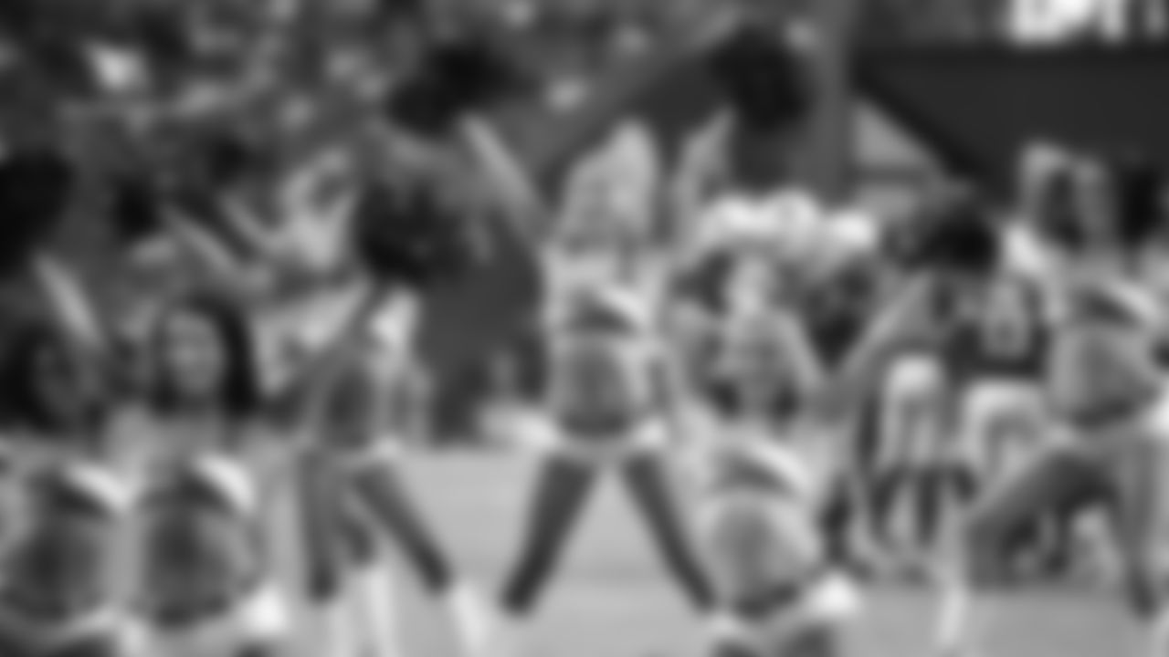Images of Cardinals cheerleader Melody from the 2018 season