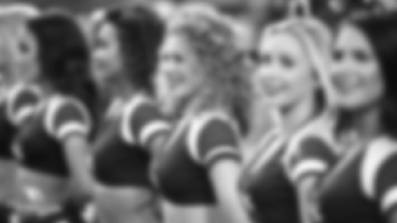 Images of Cardinals cheerleader Alexis from the 2018 season