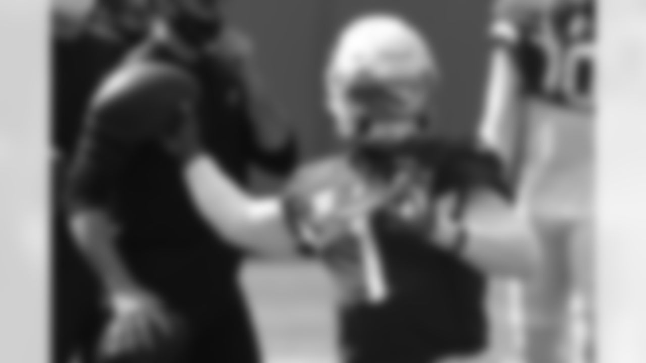 Arizona Cardinals quarterback Kyler Murray warms up before an NFL football game against the Carolina Panthers Sunday, Oct. 4, 2020, in Charlotte, N.C.