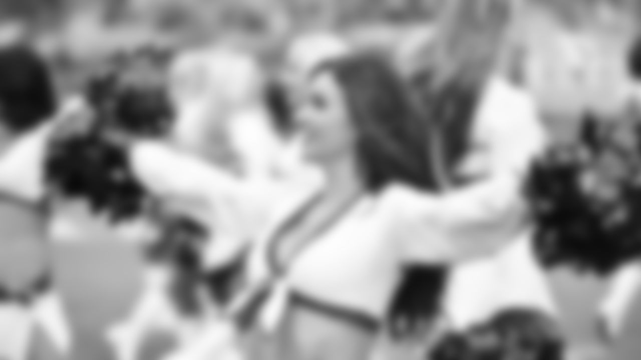 Images of Cardinals cheerleader Brynn during the 2019 season.
