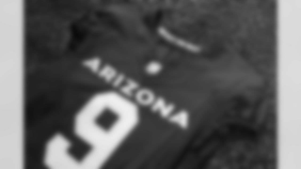 Detail shots of the 2023 Arizona Cardinals Uniforms during a photoshoot on Thursday, April 13, 2023.
