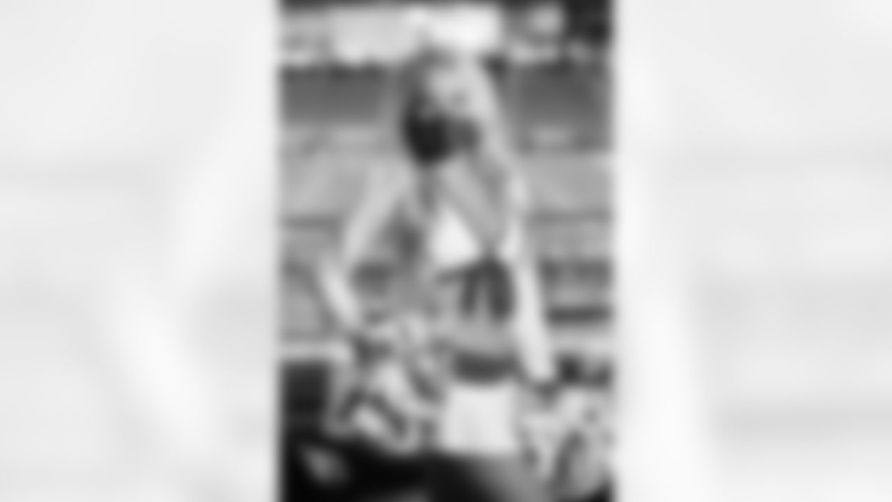 Images of the Cardinals cheerleaders during the Week 3 matchup against the Lions.