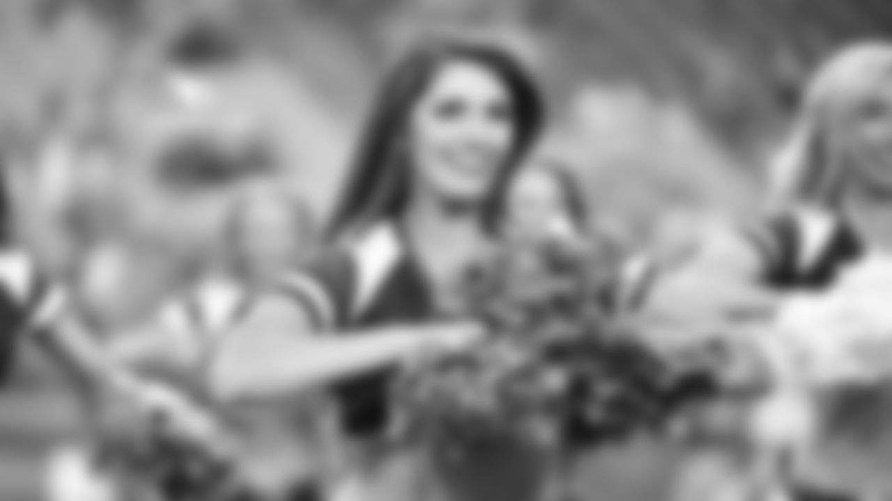 Images of Cardinals cheerleader Nikki S. during the 2018 season