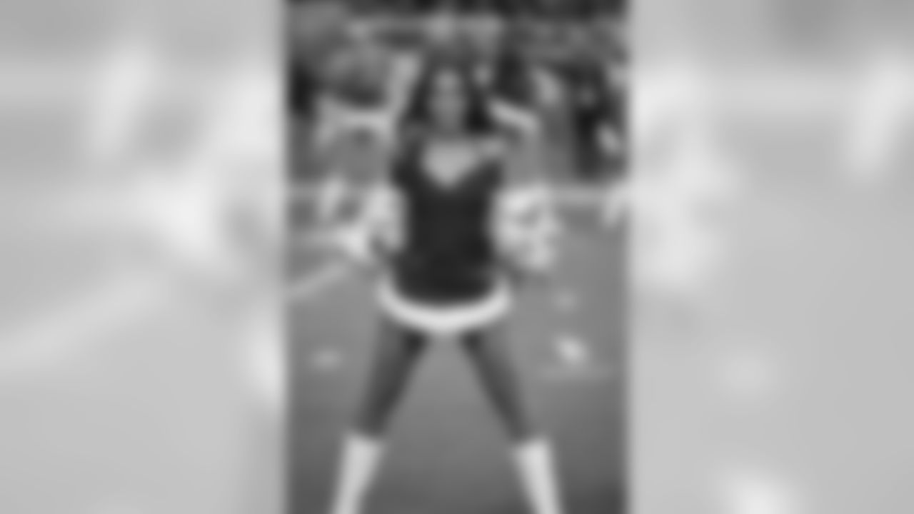 Images of Cardinals cheerleader Darian from the 2018 season