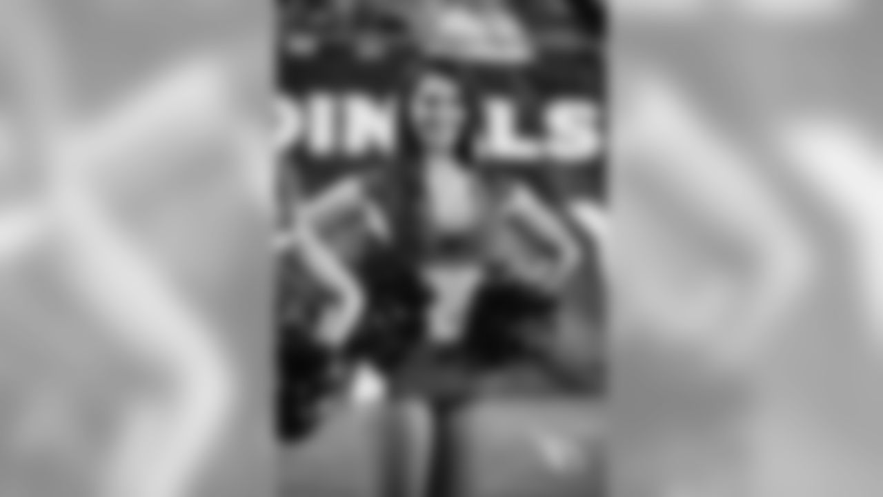 Images of Cardinals cheerleader Nikki during the 2019 season