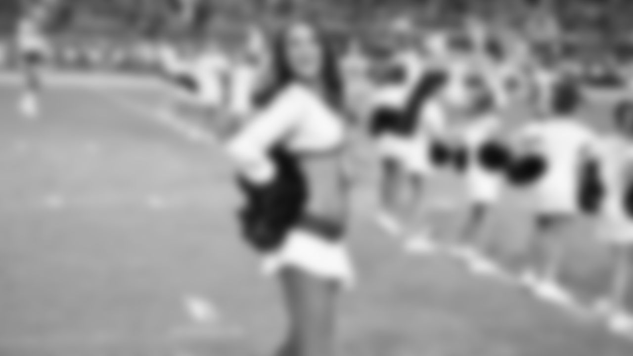 Images of Cardinals cheerleader Nikki during the 2018 season