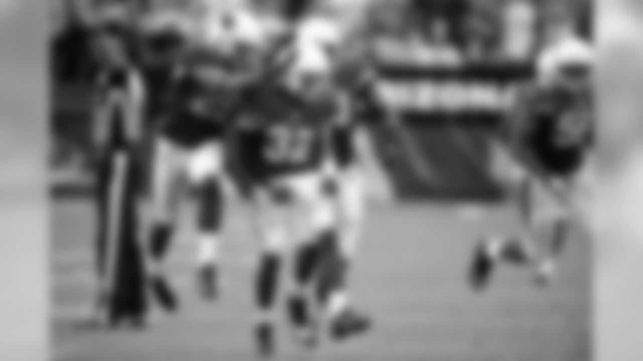 S Tyrann Mathieu after his game-winning tackle against the Lions.