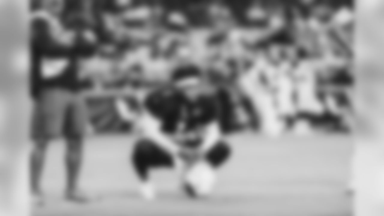QB Kyler Murray during a break in the action