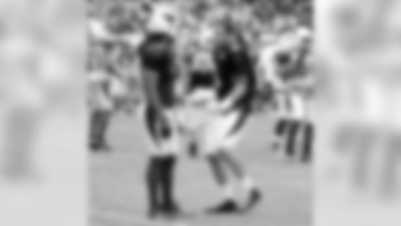WR Larry Fitzgerald (left) and QB Carson Palmer