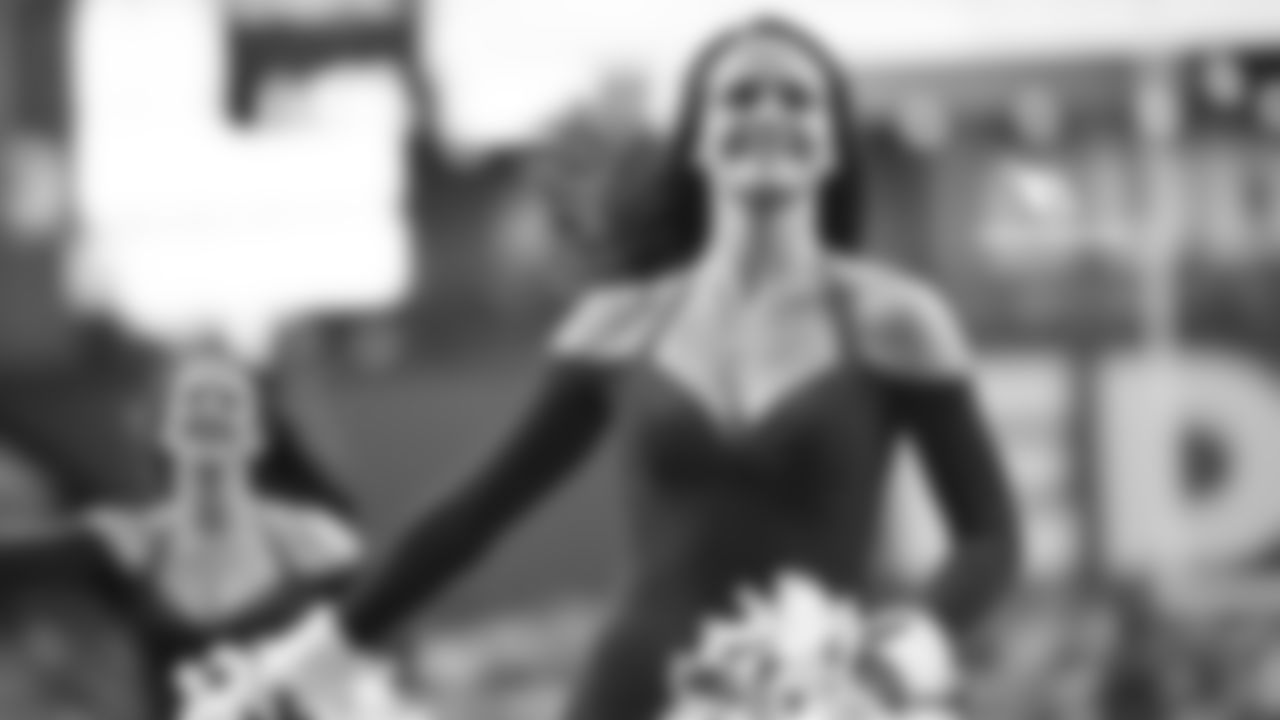 Images of Cardinals cheerleader Shae from the 2018 season