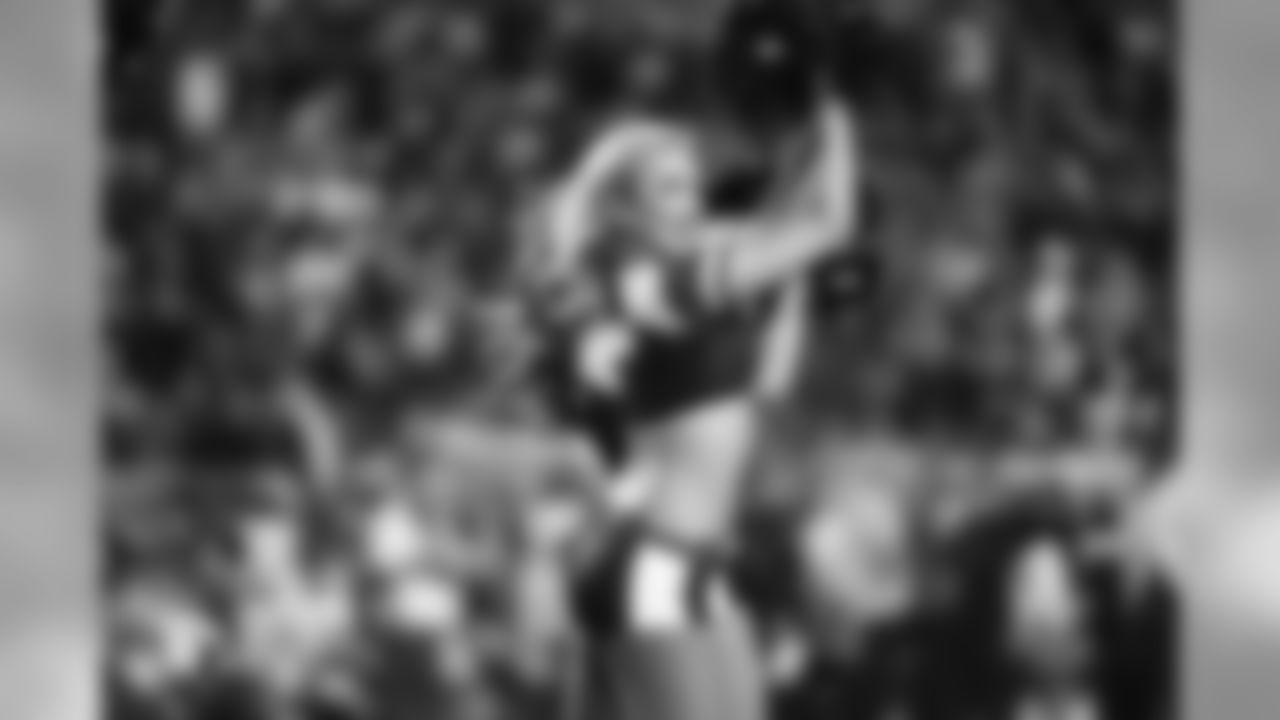 Images of Cardinals cheerleader Savannah during the 2019 season