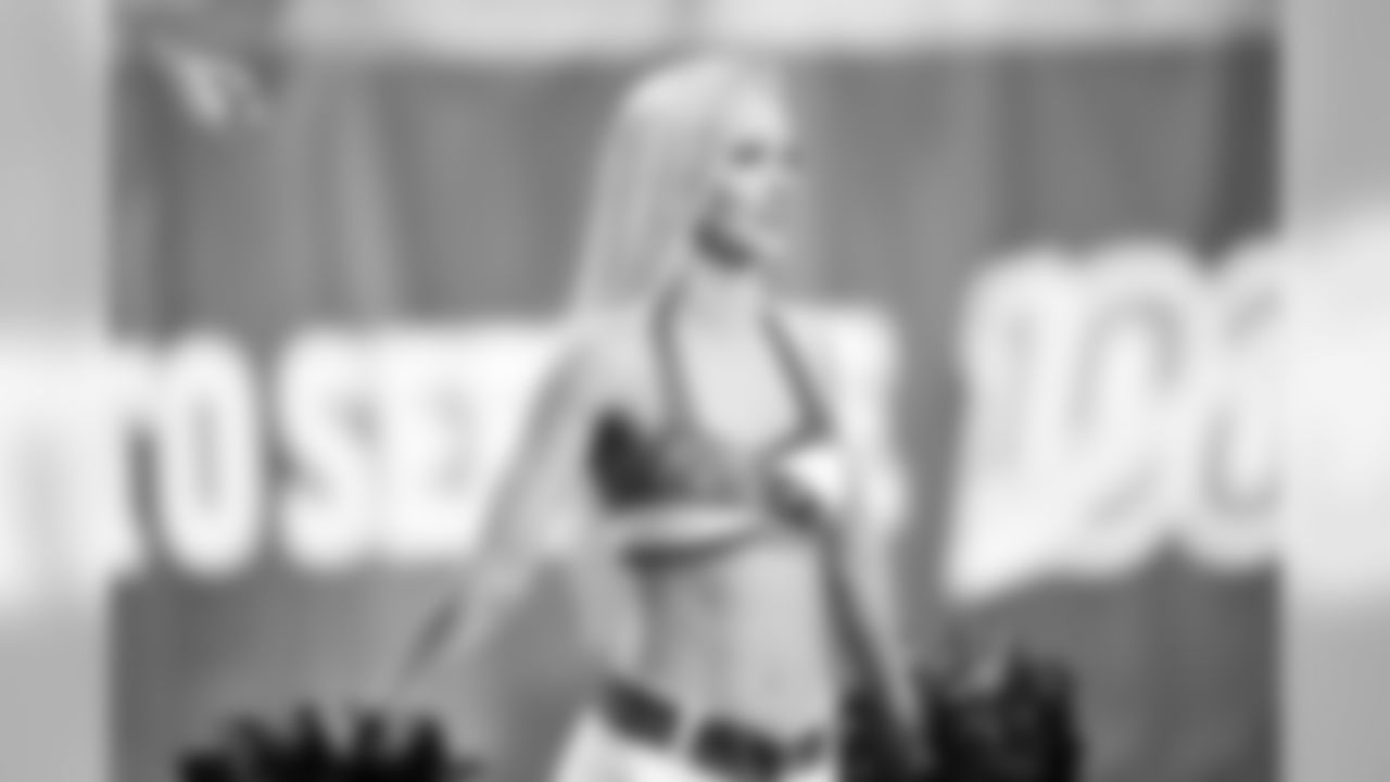 Images of Cardinals cheerleader Brenan during the 2019 season