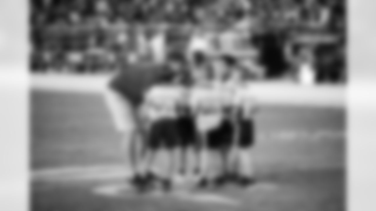 Youth Flag football at halftime during the 2023 preseason game between the Arizona Cardinals and the Denver Broncos on Friday, Aug 11, 2023 in Glendale, AZ.