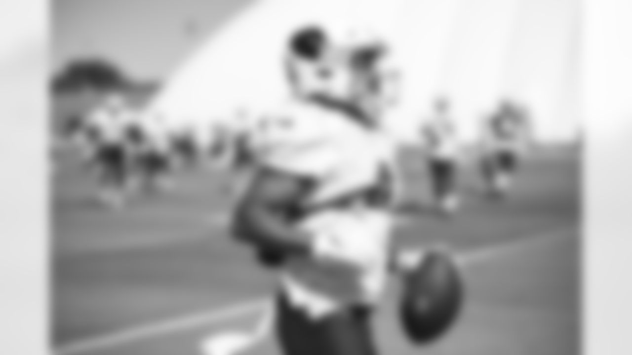 Arizona Cardinals wide receiver Rondale Moore (4) during practice at the Dignity Health Training Facility on Thursday, October 12, 2023 in Tempe, AZ.