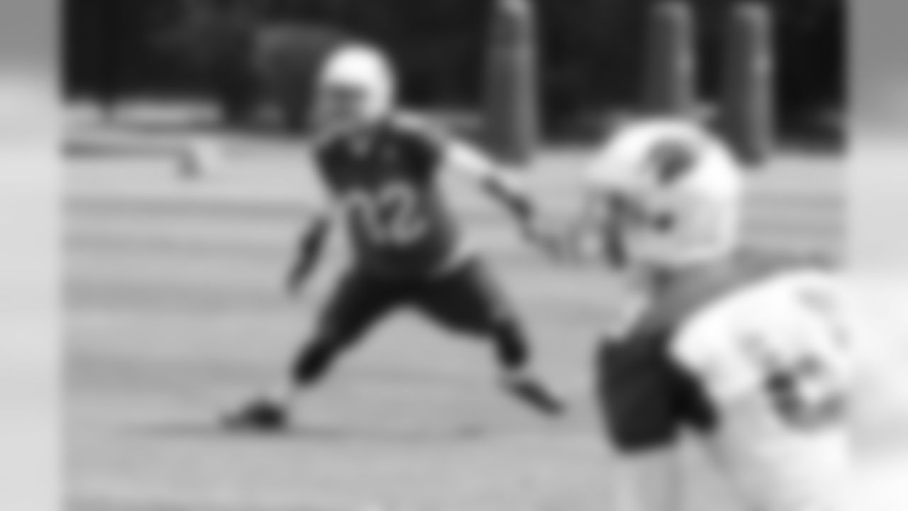 S Tyrann Mathieu in coverage