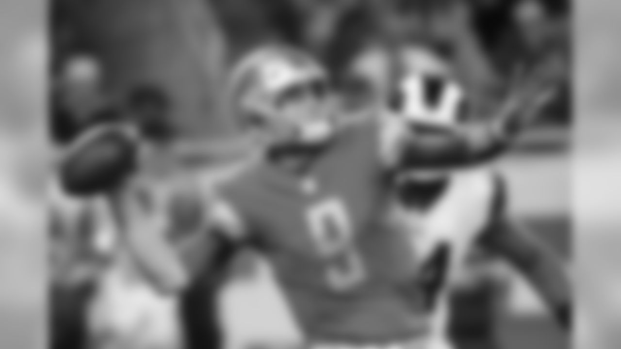 Lions quarterback Matthew Stafford