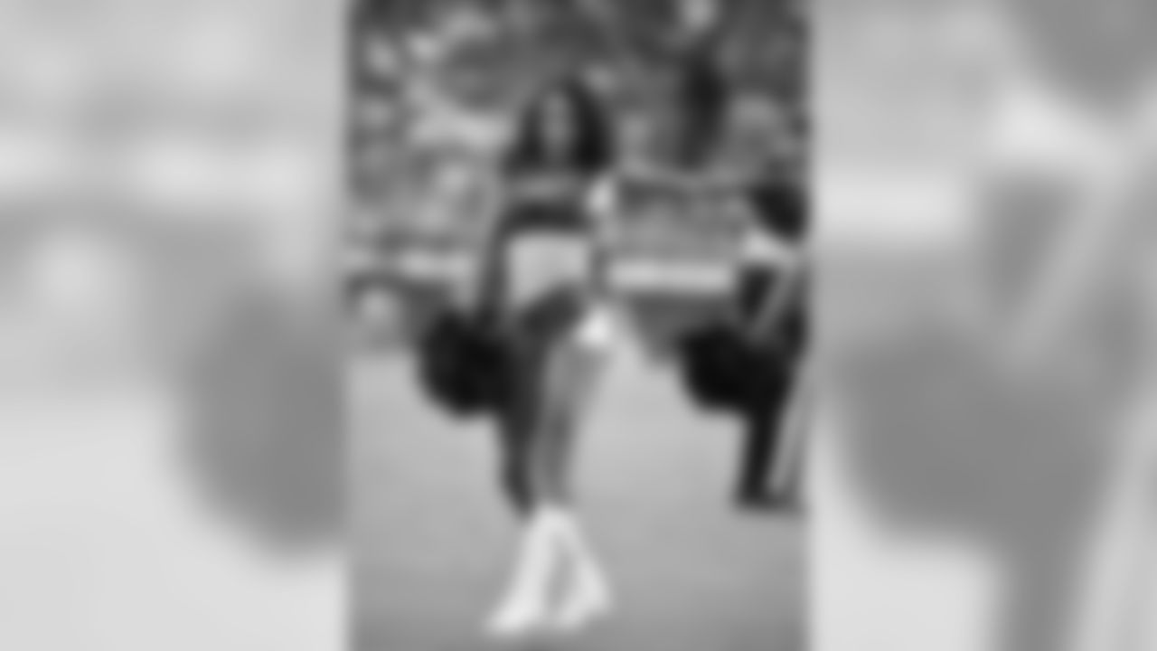 Images of Cardinals cheerleader Angelica from the 2018 season