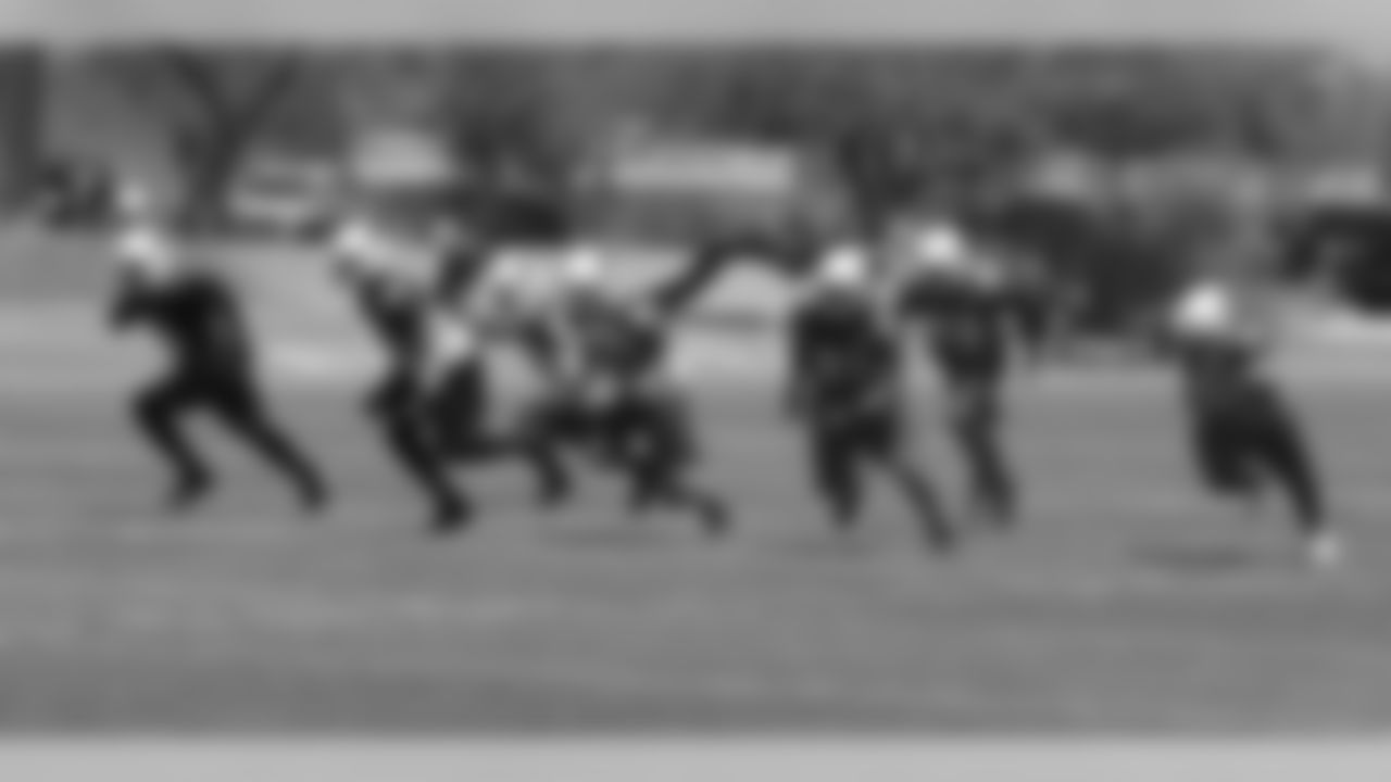 Practicing punt coverage