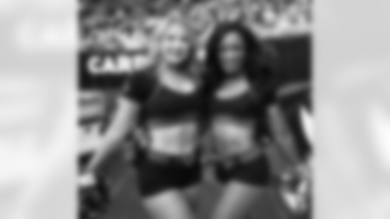 The Arizona Cardinals Cheerleaders during the Week 5 game against the Cincinnati Bengals on Sunday, Oct. 8, 2023.
