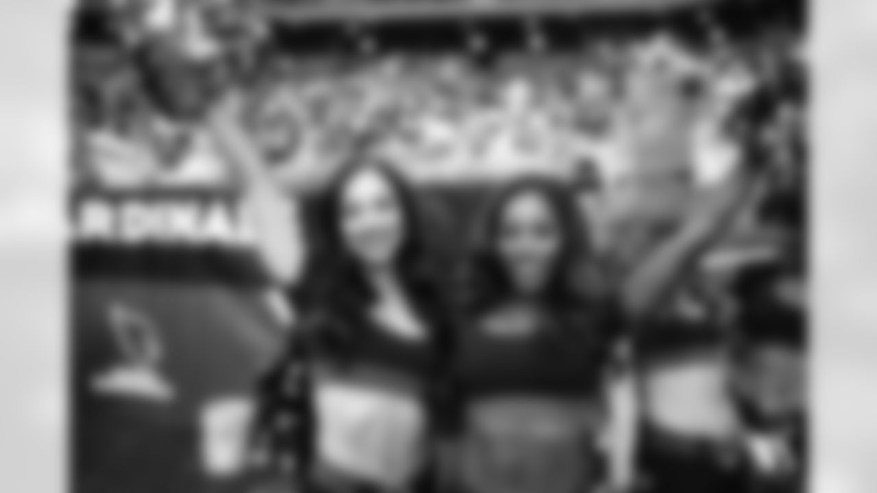 The Arizona Cardinals Cheerleaders during the Week 5 game against the Cincinnati Bengals on Sunday, Oct. 8, 2023.