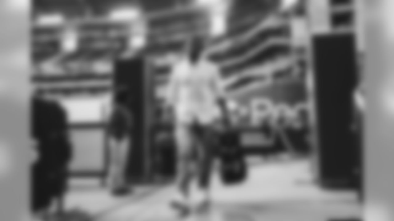 RB David Johnson arrives