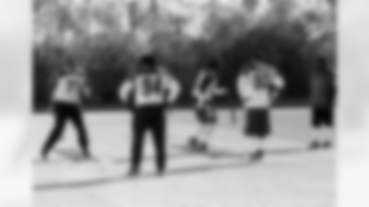 Defensive line work