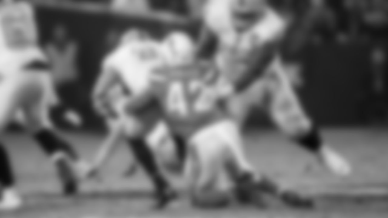 The Los Angeles Chargers play the Oakland Raiders on Thursday, November 7, 2019 at RingCentral Coliseum in Oakland, California.
[FINAL SCORE: LAC24 - OAK 26]