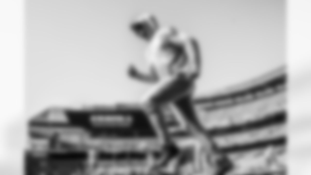 The Los Angeles Chargers prepare to play against the Cleveland Browns at FirstEnergy Stadium on October 9, 2022 in Los Angeles, California.