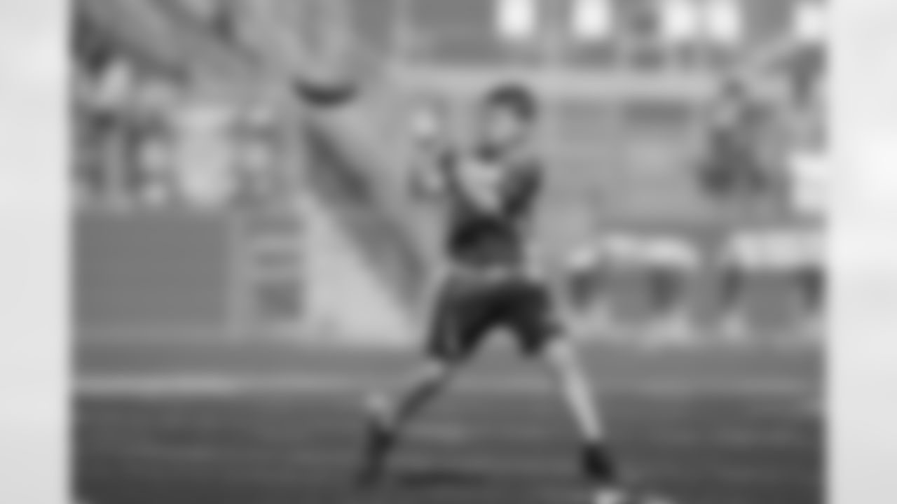 The Los Angeles Chargers partner with the San Diego Unified School District to host a flag football camp for middle schoolers on Saturday, April 8, 2023 at Madison High School in San Diego, CA.