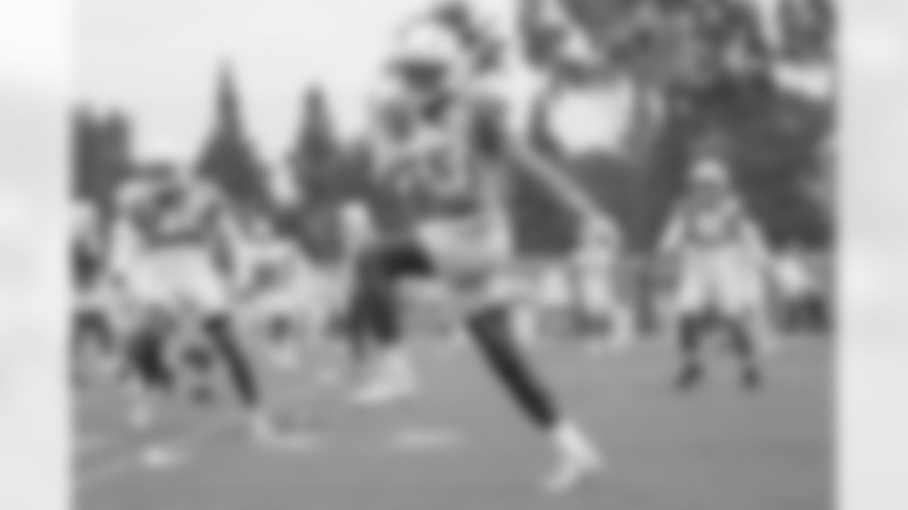 The Los Angeles Chargers practice on Thursday, September 21, 2023 at Hoag Performance Center in Costa Mesa, CA.