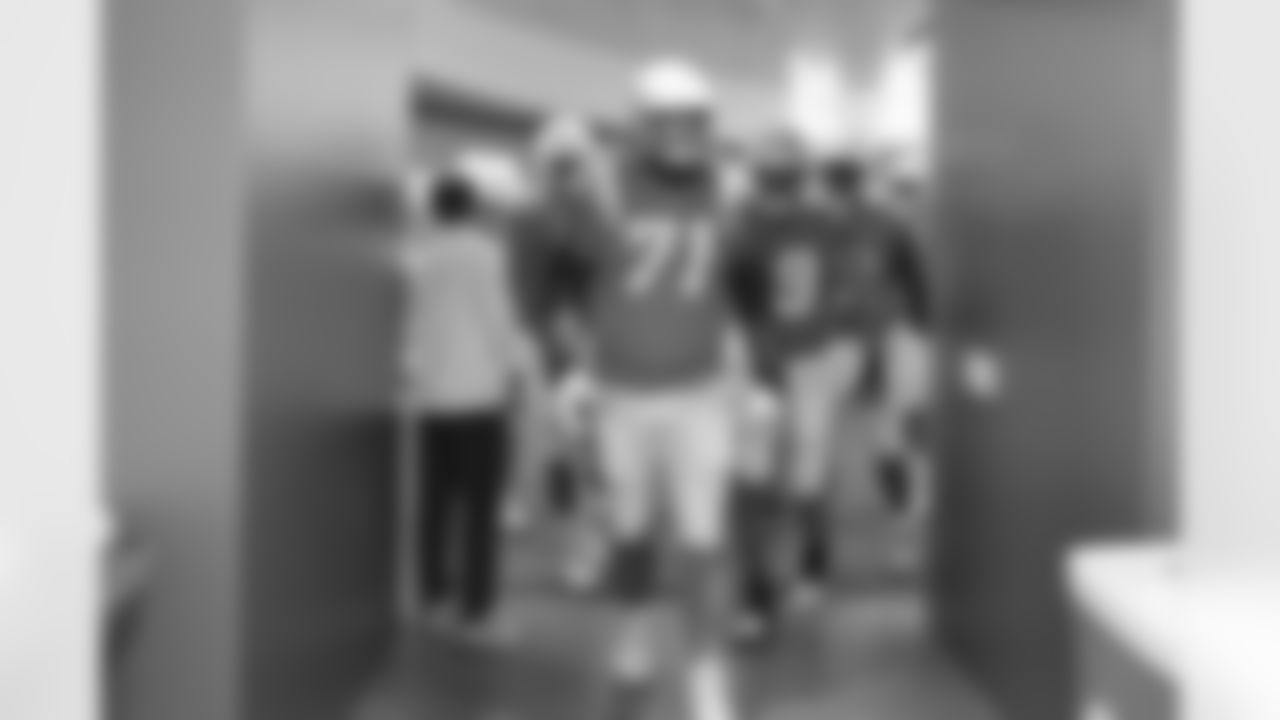 The Los Angeles Chargers prepare to play against the Jacksonville Jaguars at SoFi Stadium on September 25, 2022 in Inglewood, California.