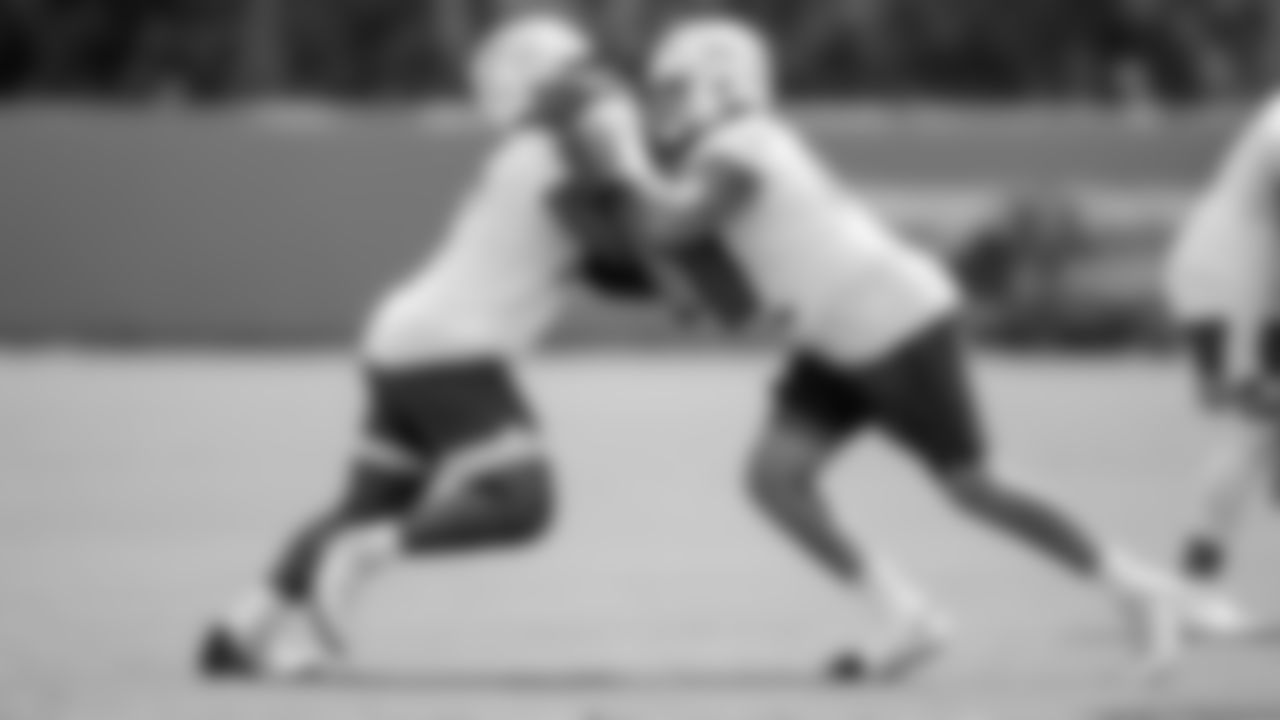 The Los Angeles Chargers practice on Wednesday, September 7, 2022 at Hoag Performance Center in Costa Mesa, CA.