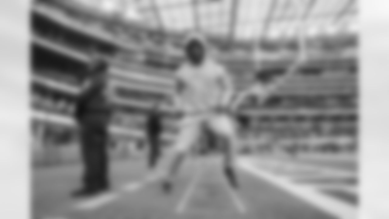 The Los Angeles Chargers prepare to play against the Miami Dolphins at SoFi Stadium on December 11, 2022 in Inglewood, California.