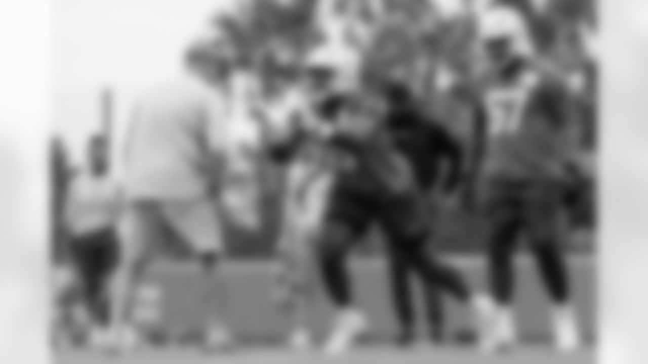 The Chargers 2023 rookie class hits the field for Day 1 of Rookie Mini-Camp