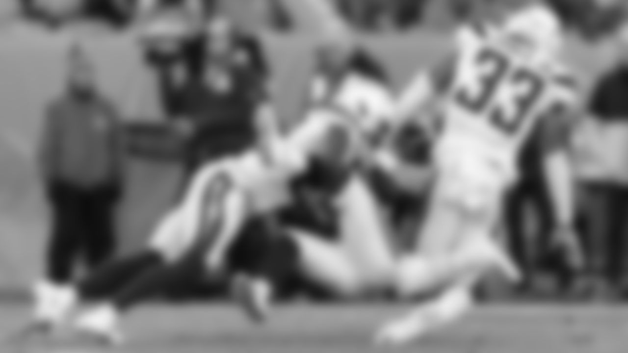 The Los Angeles Chargers play the Denver Broncos on Sunday, December 1, 2019 at Empower Field at Mile High in Denver, Colorado. 
[FINAL SCORE: DEN 23 - LAC 20]