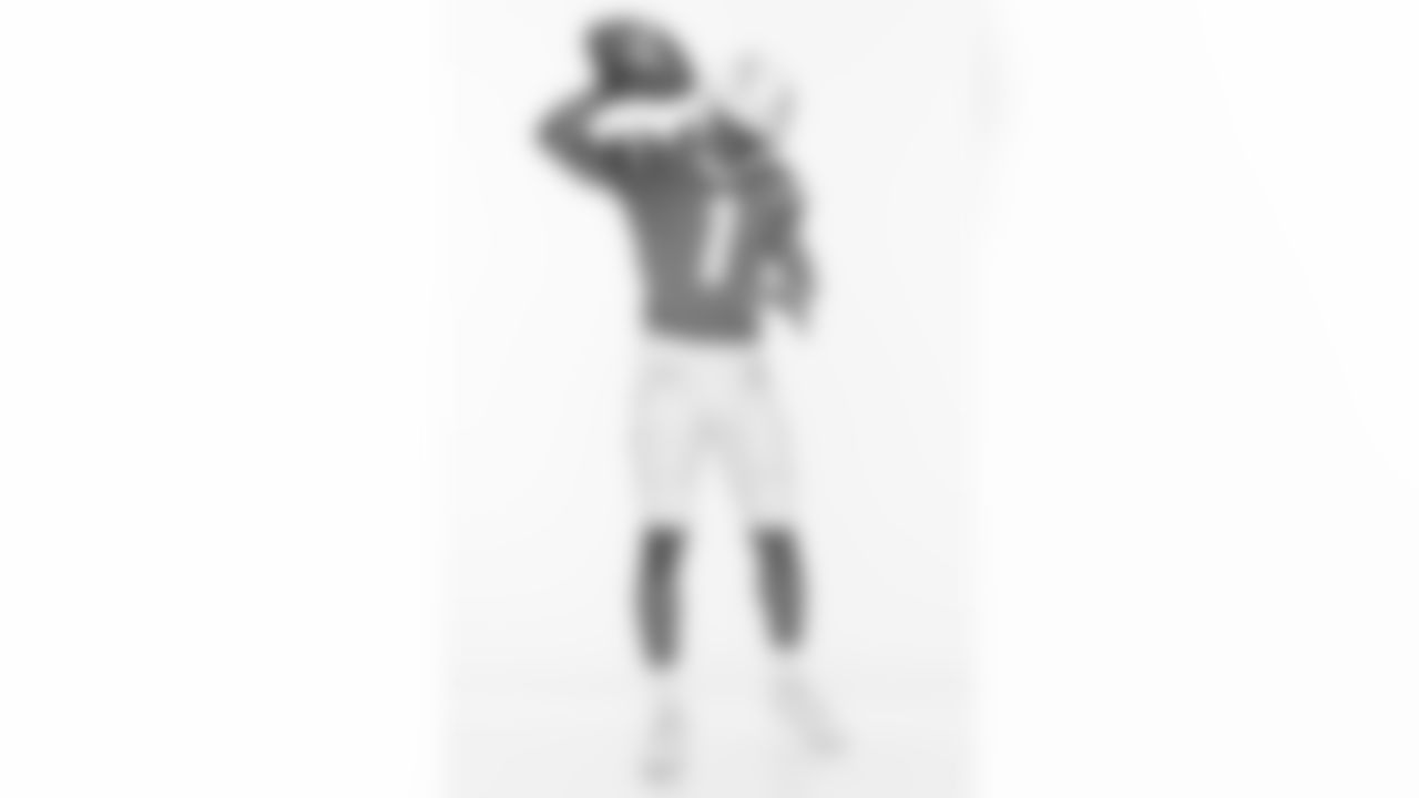 Los Angeles Chargers players pose for photos at the team's annual Media Day on Monday, June 12, 2023 at Hoag Performance Center in Costa Mesa, CA.