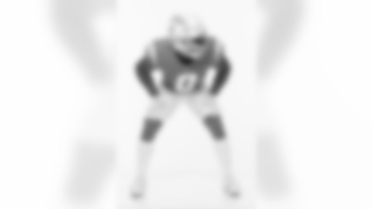 Los Angeles Chargers players pose for photos at the team's annual Media Day on Monday, June 12, 2023 at Hoag Performance Center in Costa Mesa, CA.
