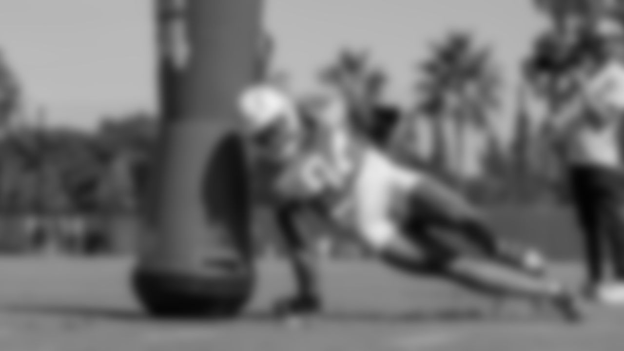 The Los Angeles Chargers practice on Thursday, September 29, 2022 at Hoag Performance Center in Costa Mesa, CA.