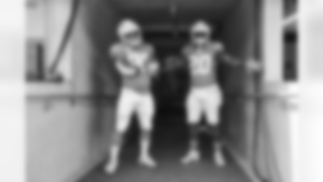 The Los Angeles Chargers prepare to play against the Jacksonville Jaguars at SoFi Stadium on September 25, 2022 in Inglewood, California.