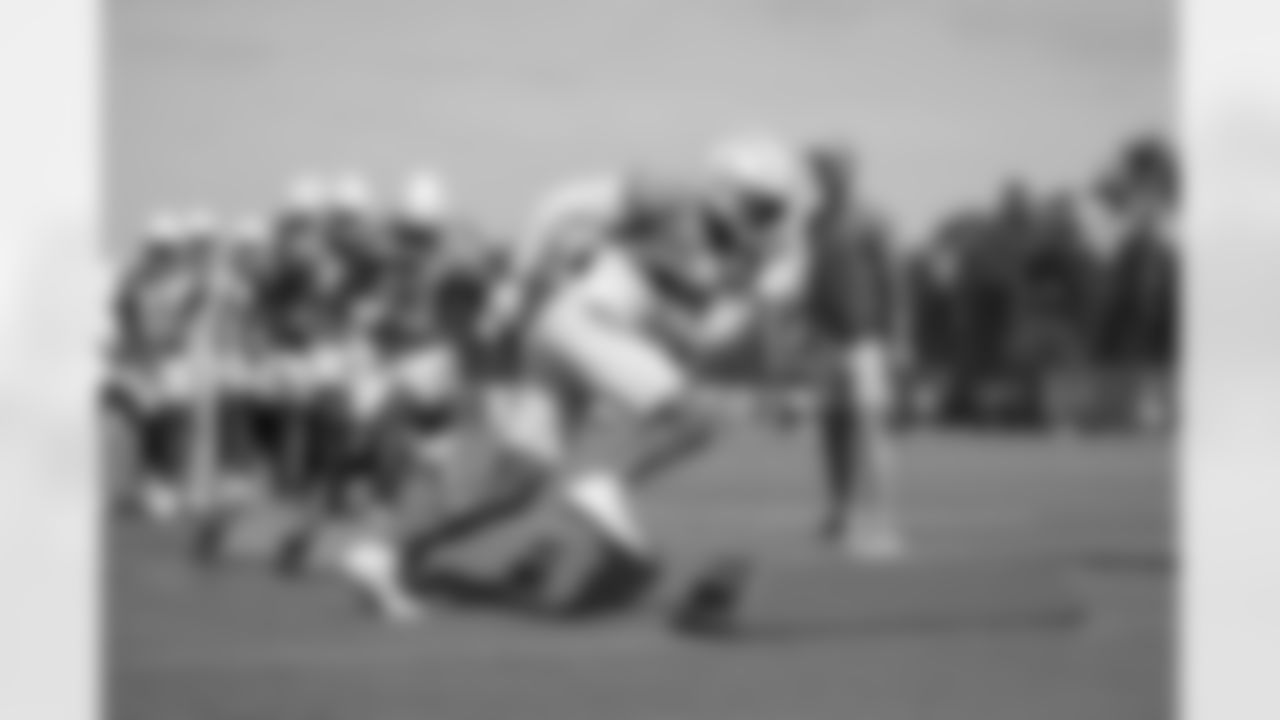 The Los Angeles Chargers practice on Friday, October 13, 2023 at Hoag Performance Center in Costa Mesa, CA.