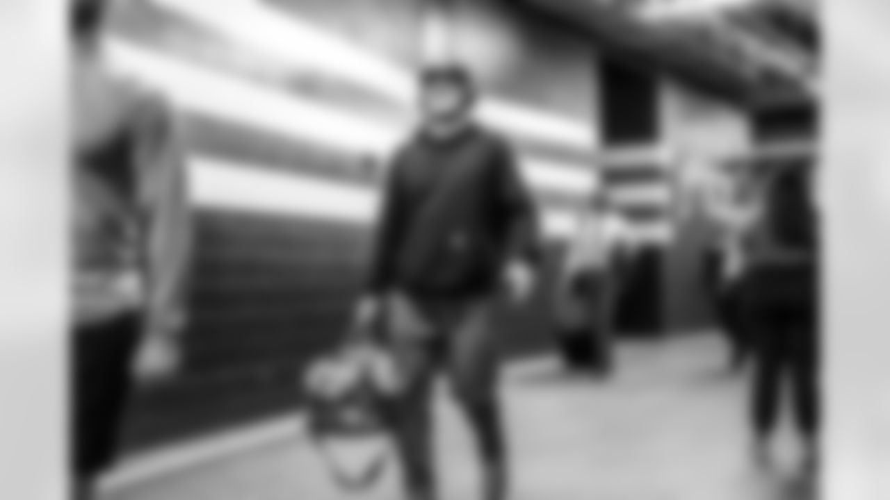 The Los Angeles Chargers arrive at FirstEnergy Stadium to play against the Cleveland Browns on October 9, 2022 in Cleveland, Ohio.
